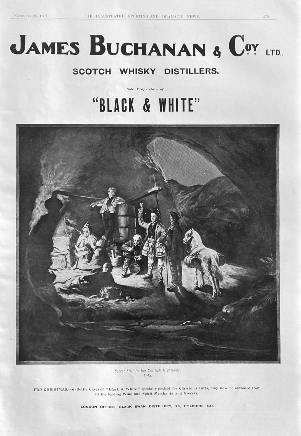 James Buchanan & Co. Ltd.  1907.