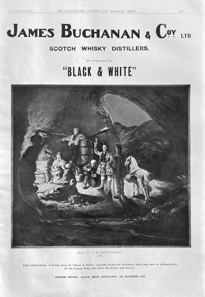 James Buchanan & Co. Ltd.  1907.