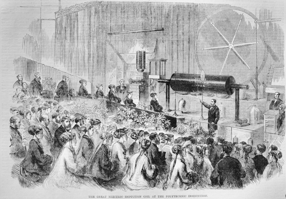 The Great Electric Induction Coil - 1869