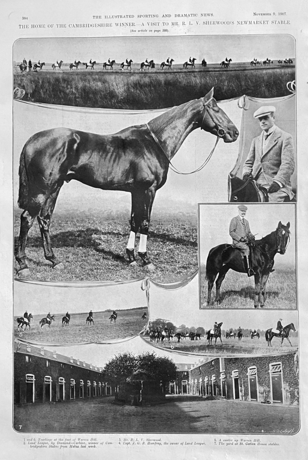The Home of the Cambridgeshire Winner.- A Visit to Mr. R. L. V. Sherwood's 