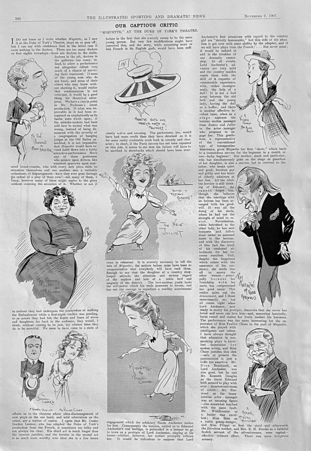 Our Captious Critic.  