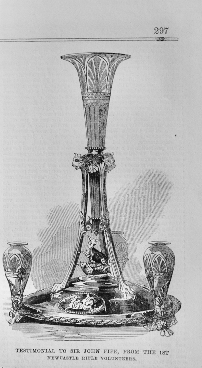 Testimonial to Sir John Fife - 1869