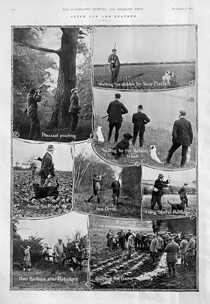 After Fur and Feather.  1907.