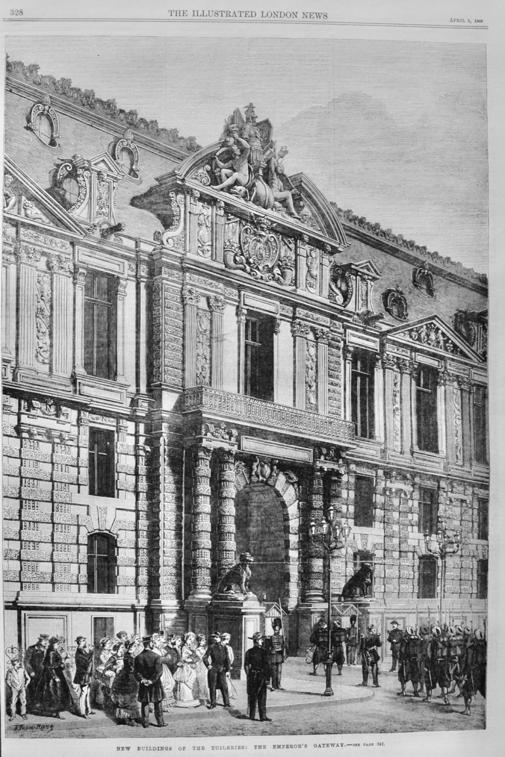 New Buildings of the Tuileries