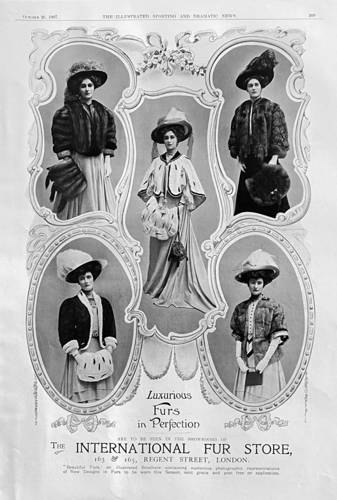 The International Fur Store.  1907