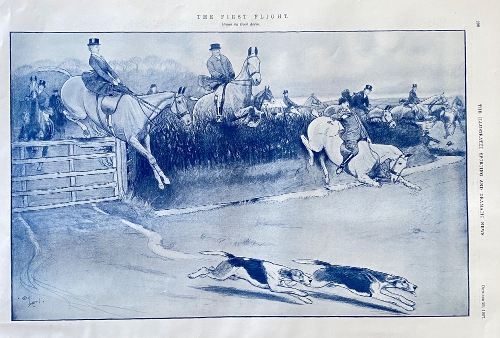 The First Flight.  1907.