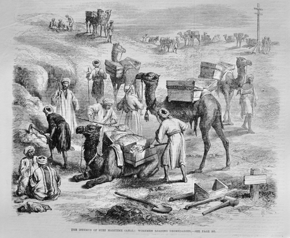 The Isthmus of Suez Canal