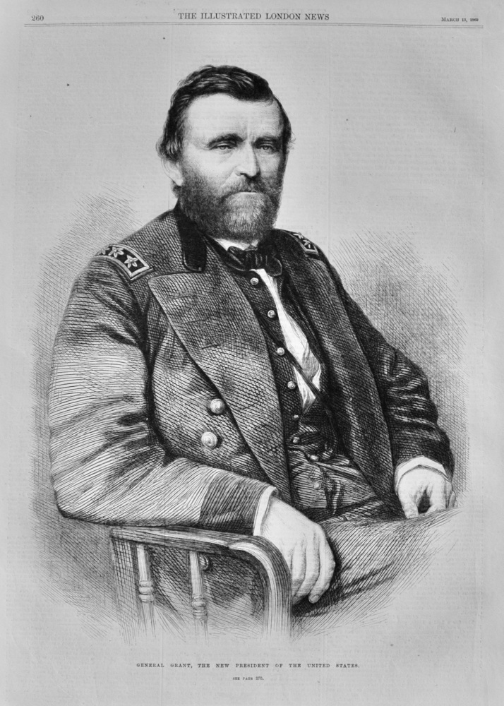 General Grant, President of the United States, 1869