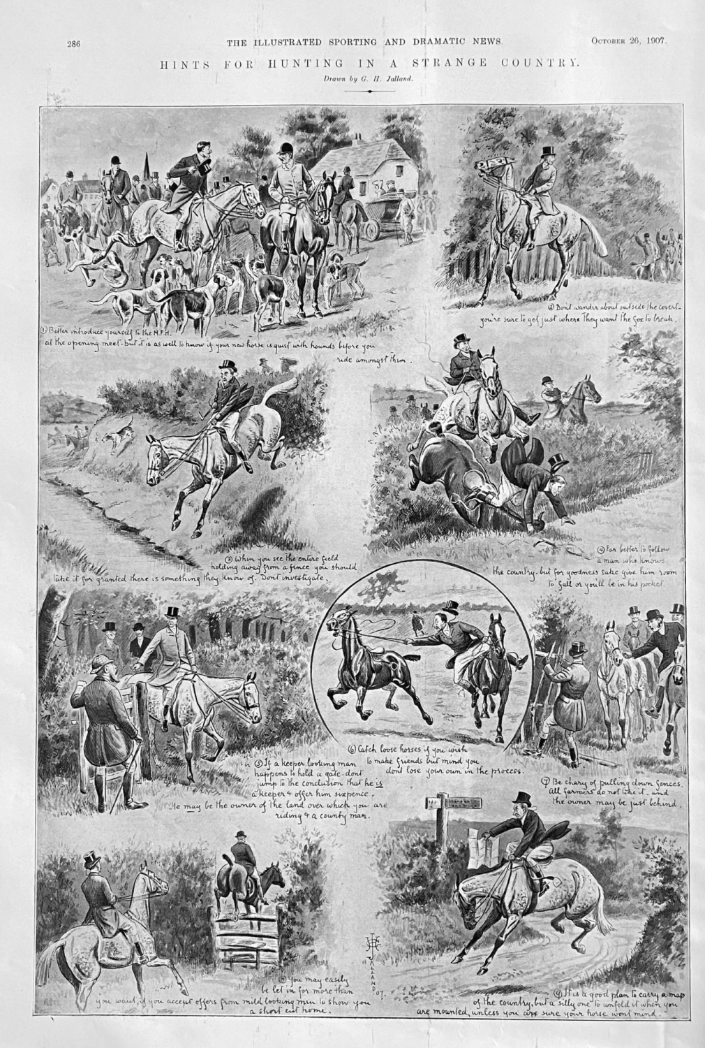 Hints for Hunting in a Strange Country.  1907.