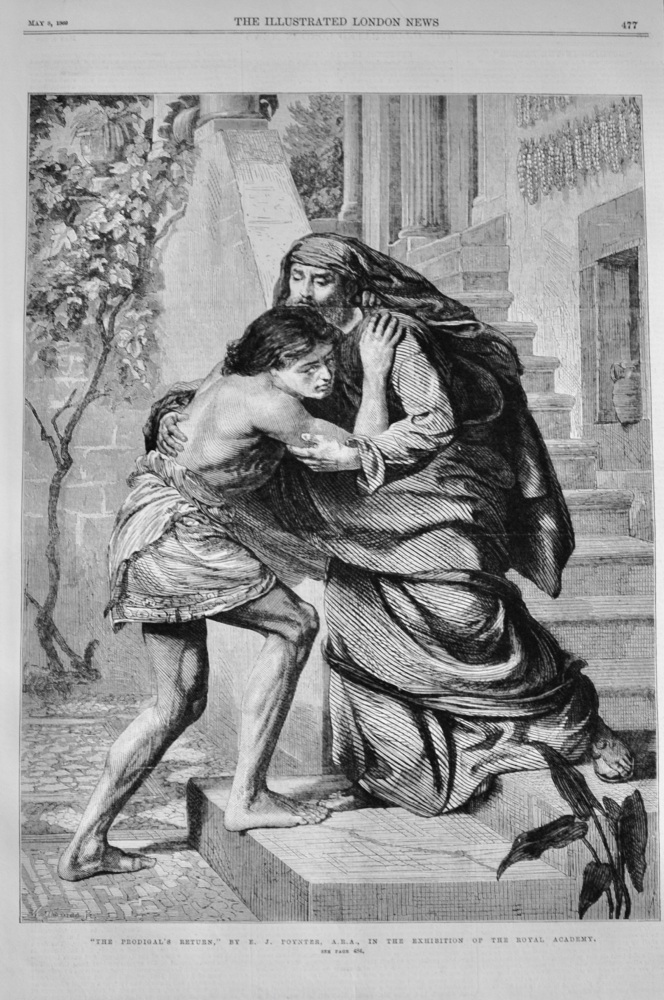 "The Prodigal's Return" 1869