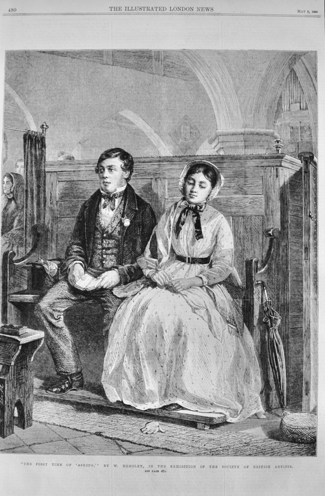 "The First Time of 'Asking" - 1869