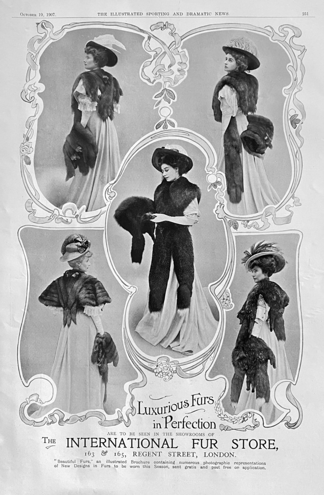 The International Fur Store. 1907.