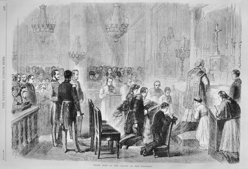 Grand Mass in the Chapel of the Tuileries