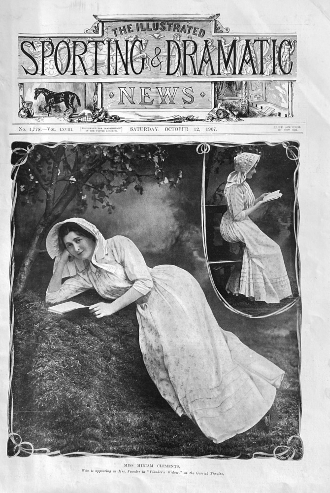 Miss Miriam Clements.  1907.