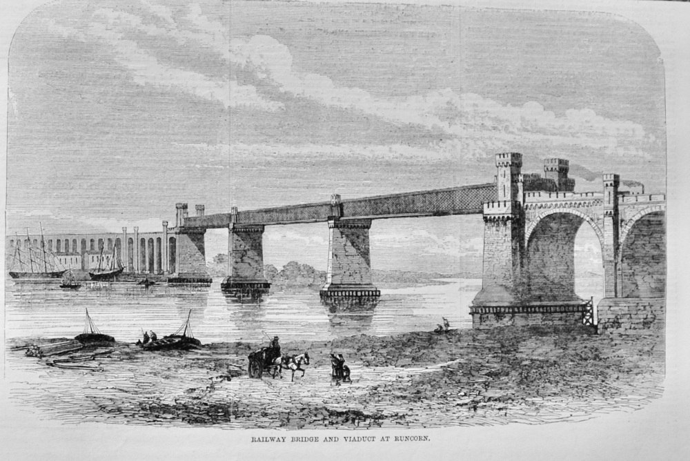 Railway Bridge and Viaduct at Runcorn