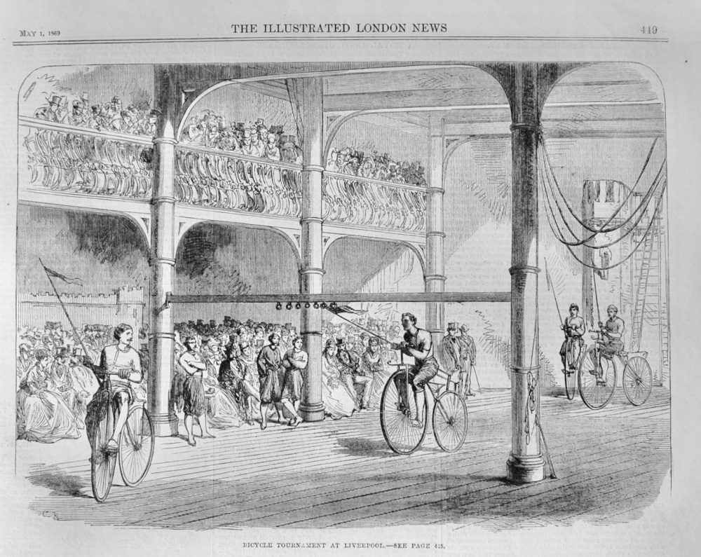 Bicycle Tournament at Liverpool