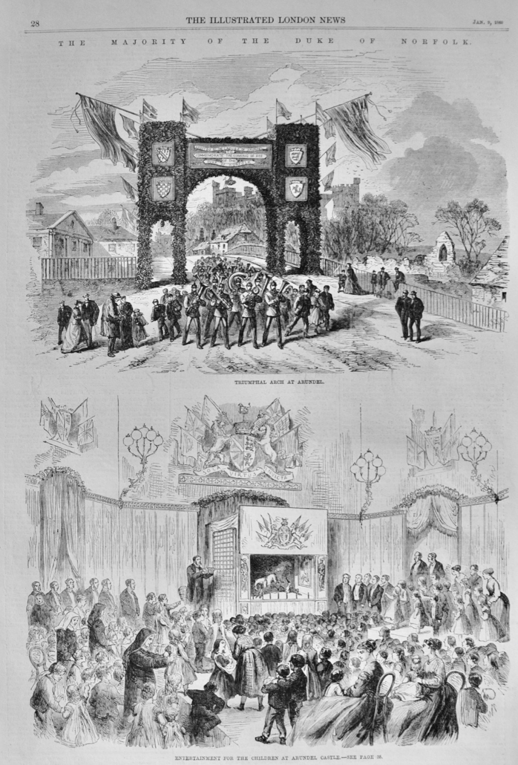 The Majority of the Duke of Norfolk - 1869