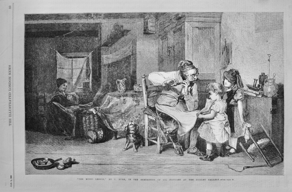 "The Music Lesson" by J Burr