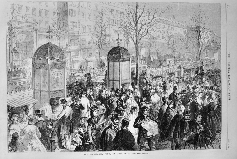 The Boulevards, Paris