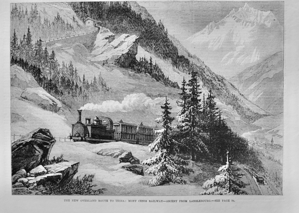 Mont Cenis Railway - 1869
