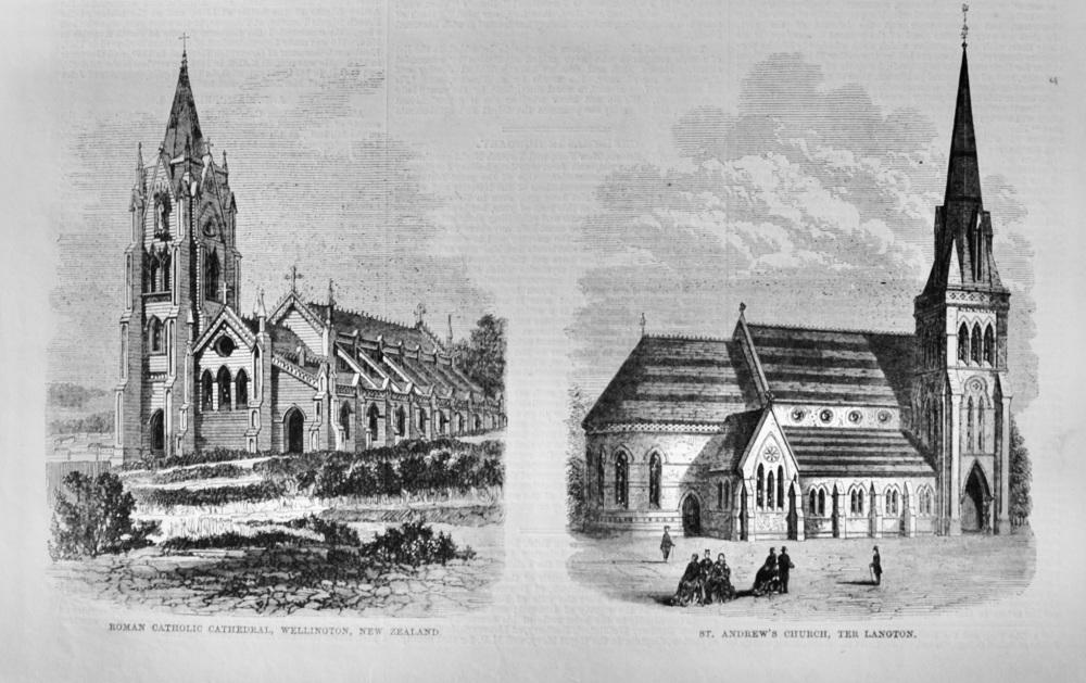 Roman Catholic Church, Wellington - 1869