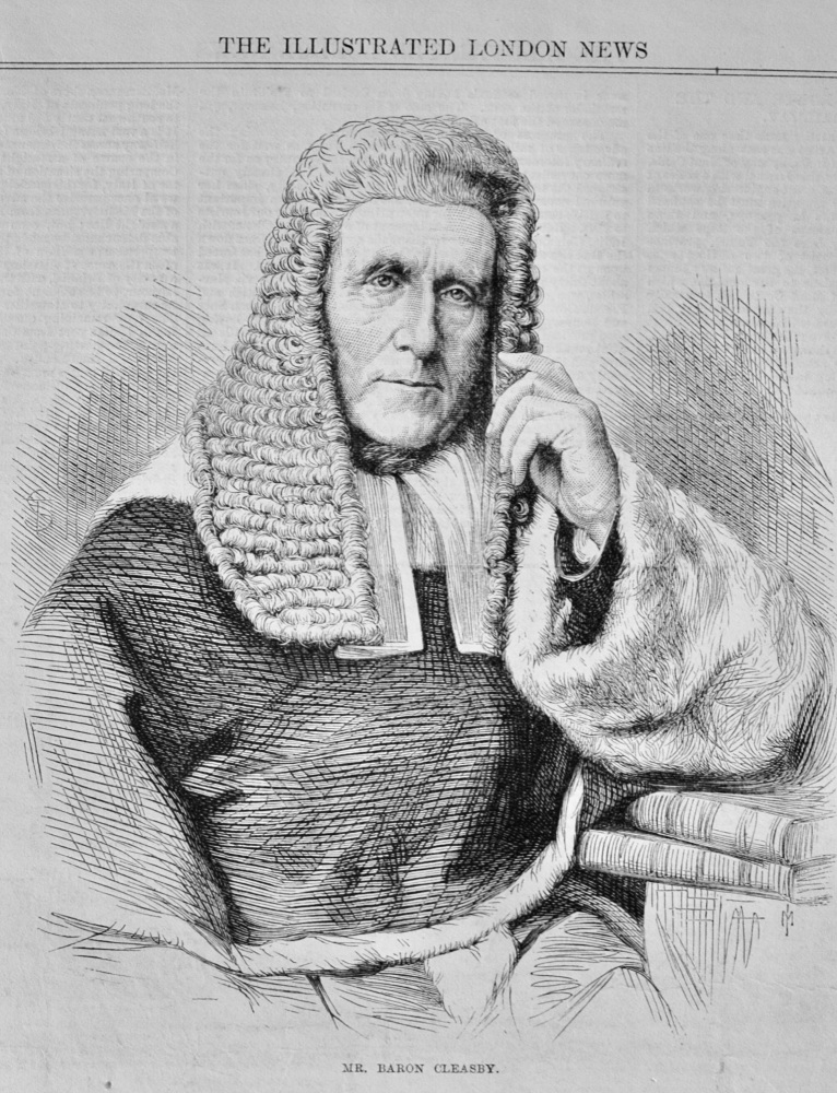 Mr Baron Cleasby - 1869