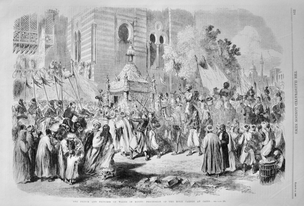 Procession of the Holy Carpet at Cairo