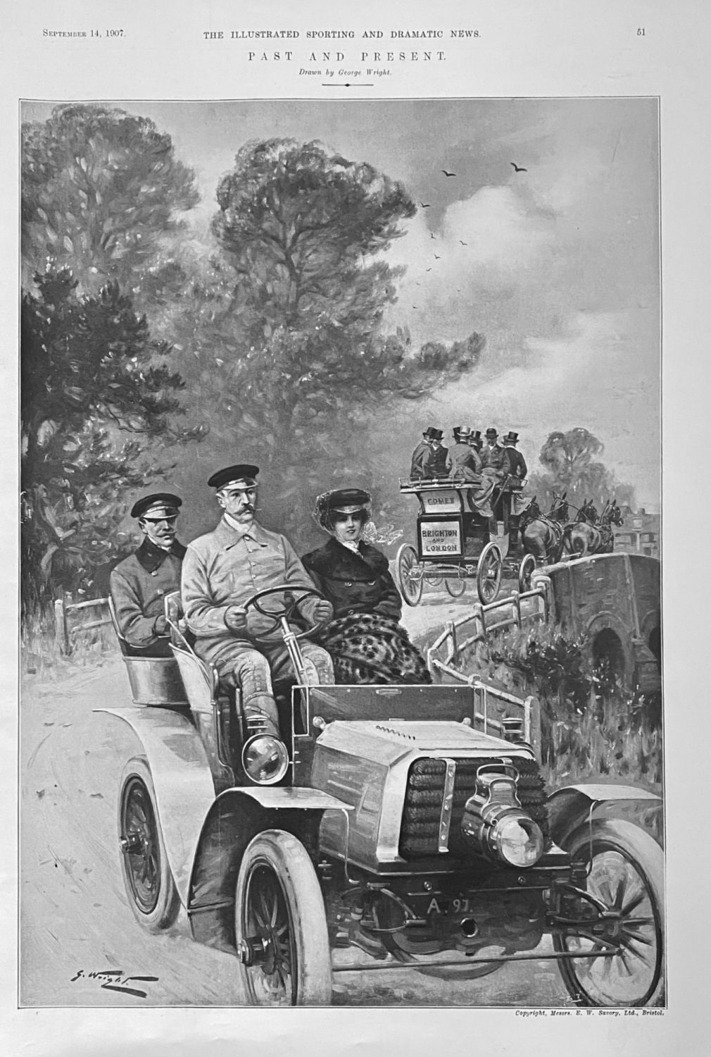 Past and Present.  1907.