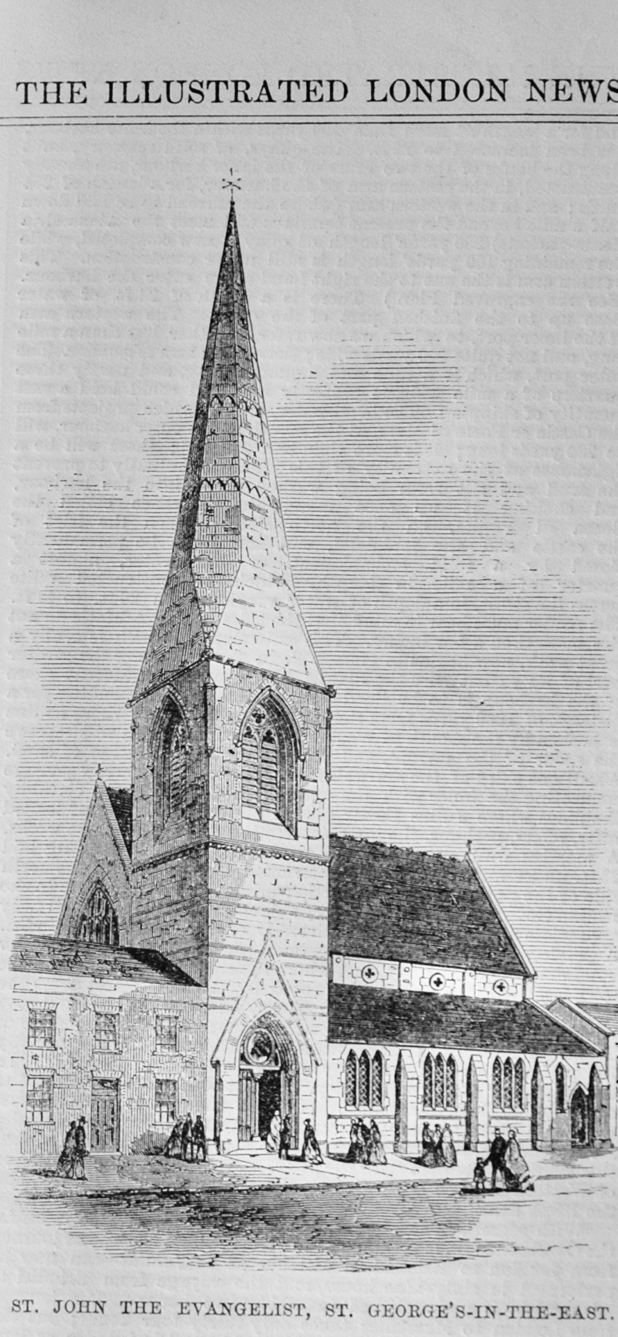 St John the Evangelist, St George's in the East - 1869
