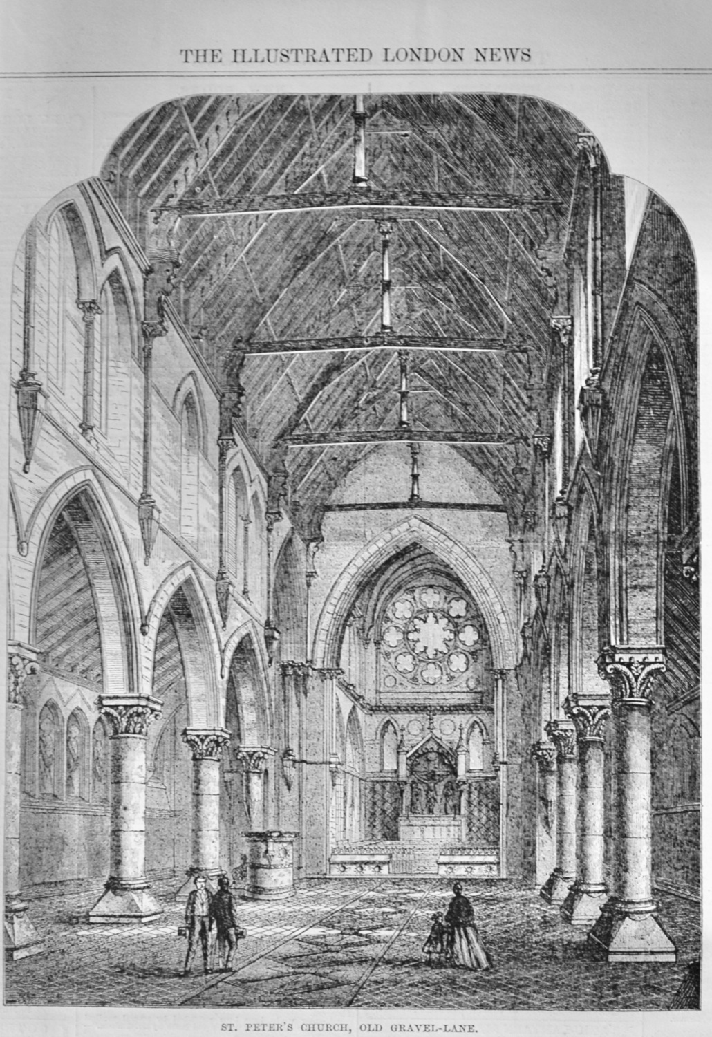 St Peter's Church, Old Gravel Lane - 1869