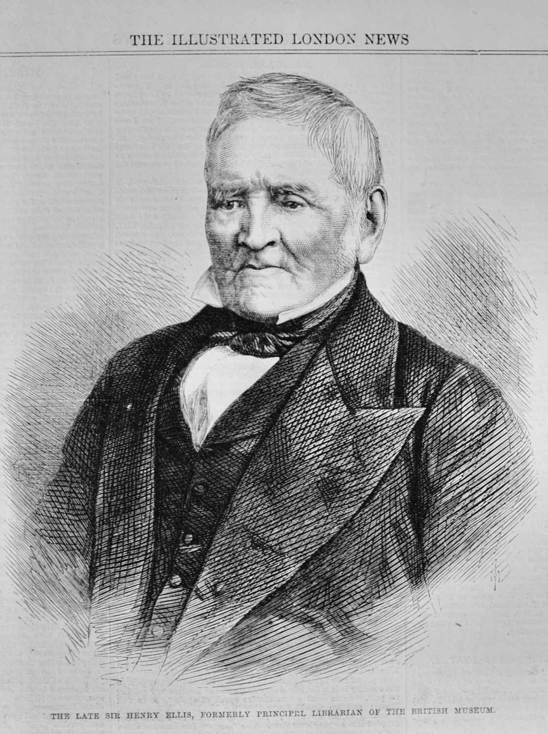 The late Sir Henry Ellis