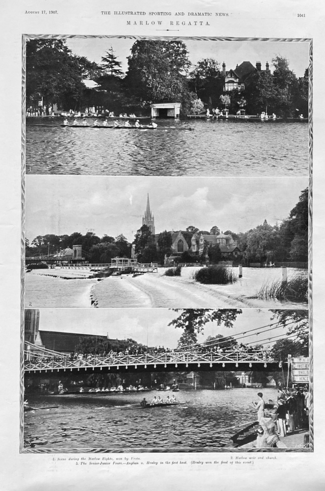 Marlow Regatta.  1907.