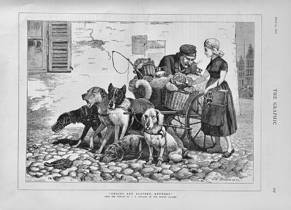 "Chains and Slavery, Antwerp" - 1877