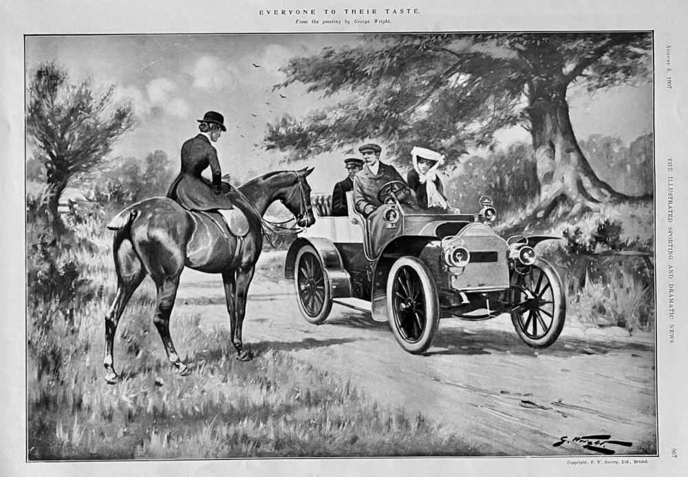 Everyone to their Taste.  1907.