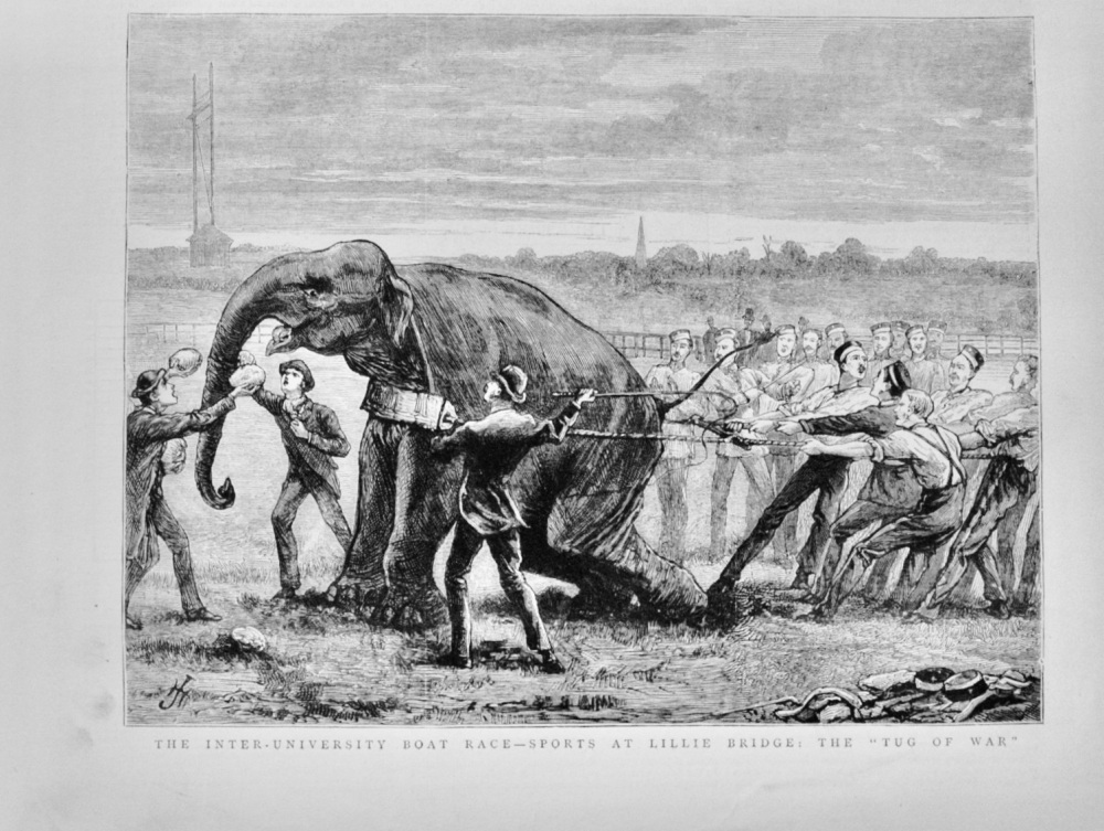 Sports at Lillie Bridge: The Tug of War - 1877