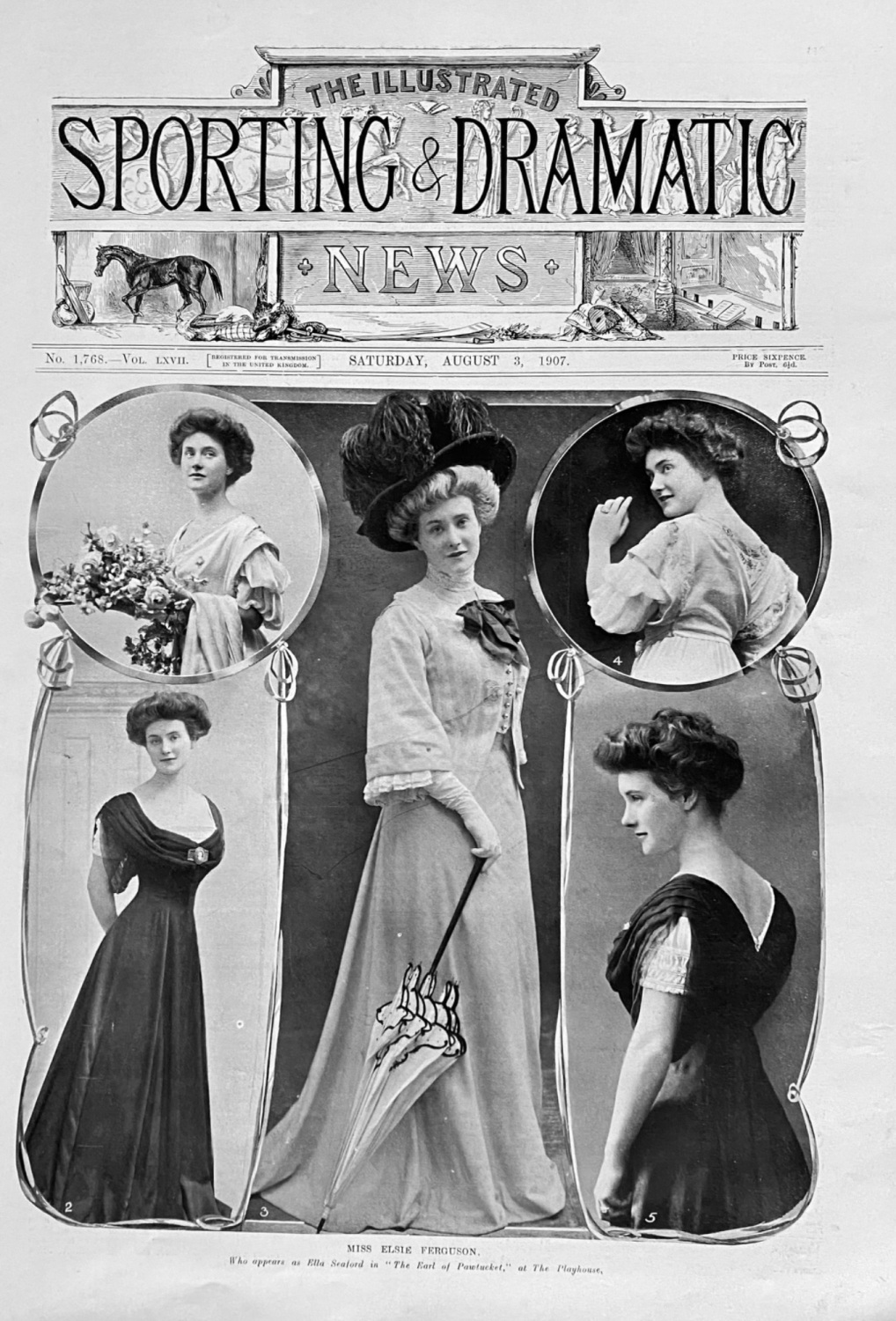 Miss Elsie Ferguson.  Who appears as Ella Seaford in 