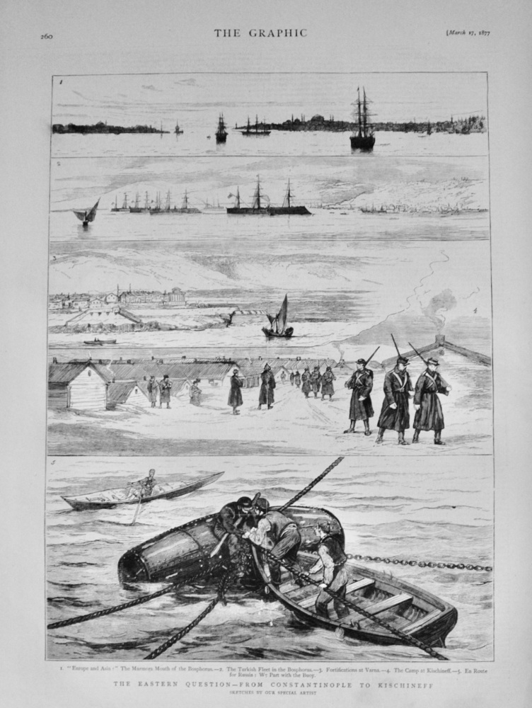 From Constantinople to Kischineff - 1877
