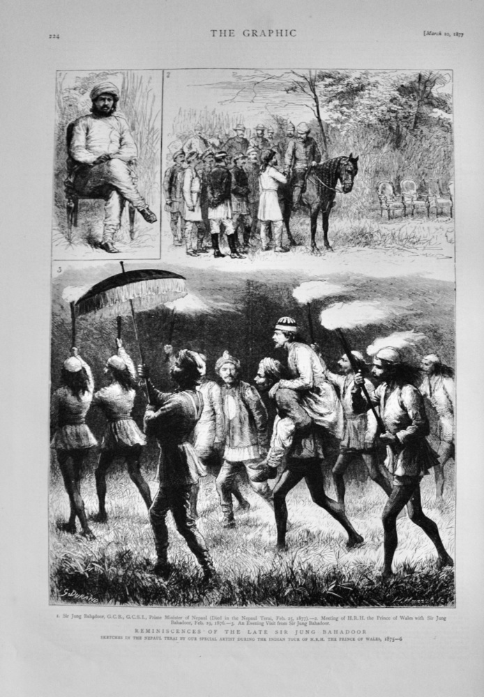 Reminiscences of the late Sir Jung Bahadoor - 1877