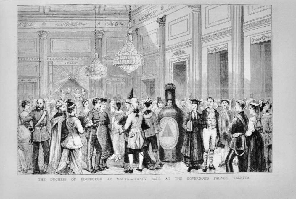 The Duchess of Edinburgh at Malta - 1877