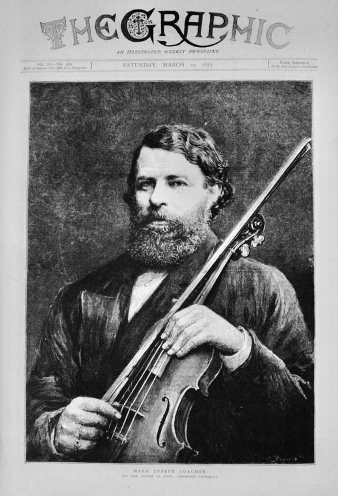 Herr Joseph Joachim - 1877