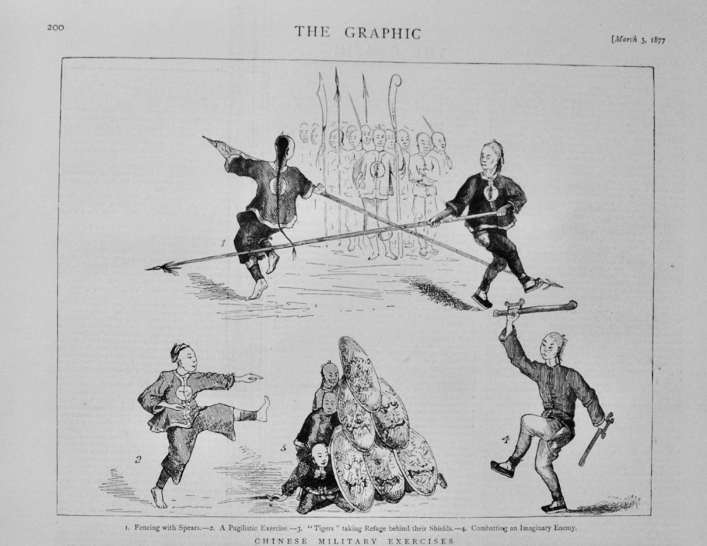 Chinese Military Exercises - 1877