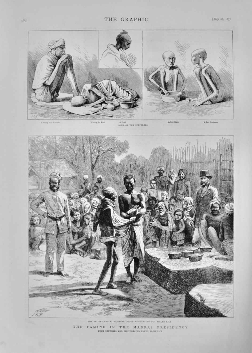 The Famine in the Madras Presidency - 1877