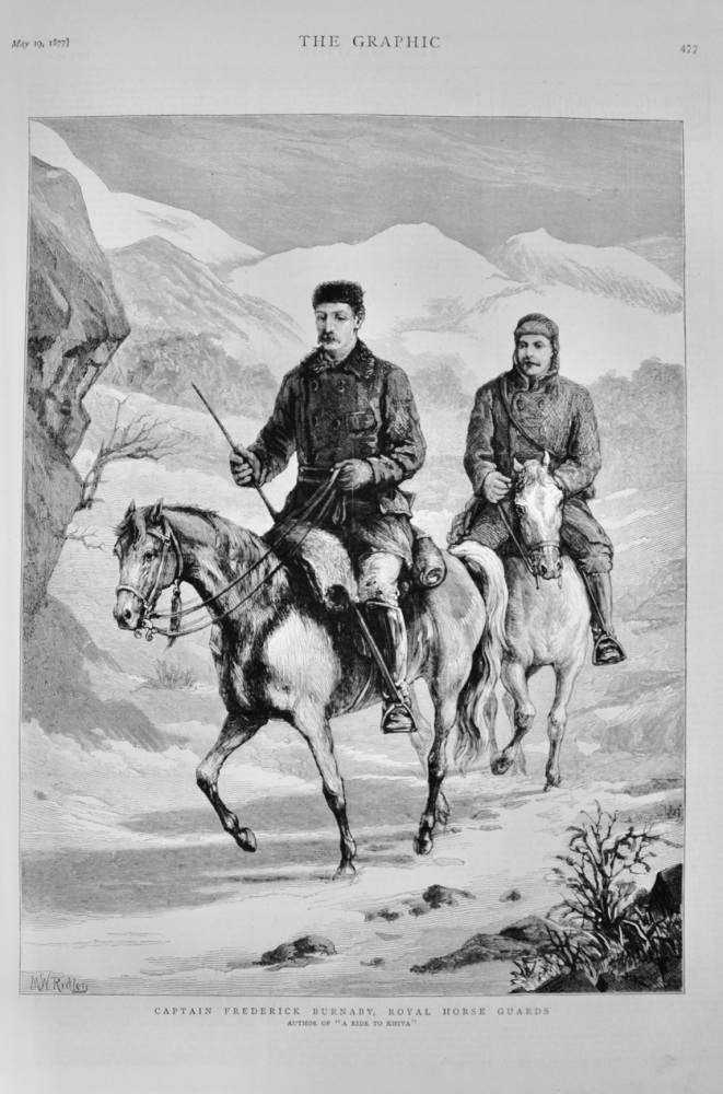 Captain Frederick Burnaby - 1877
