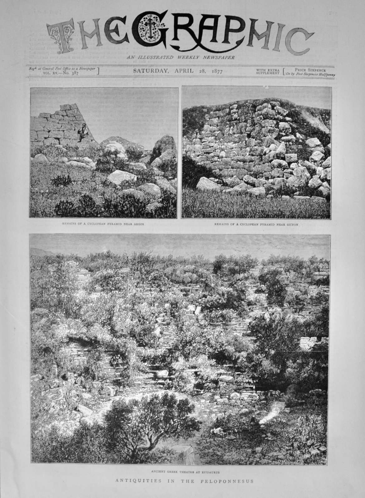 Antiquities in the Peloponnesus - 1877