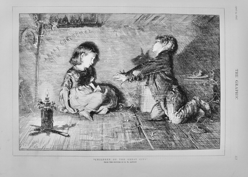 "Children of the Great City" - 1877