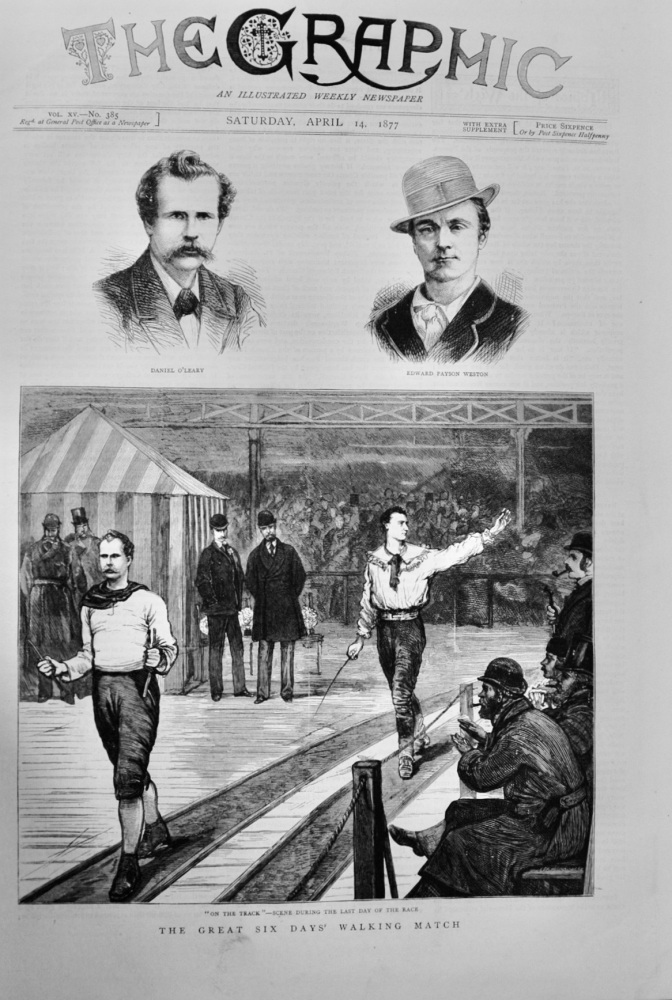 The Great Six Days' Walking Match - 1877