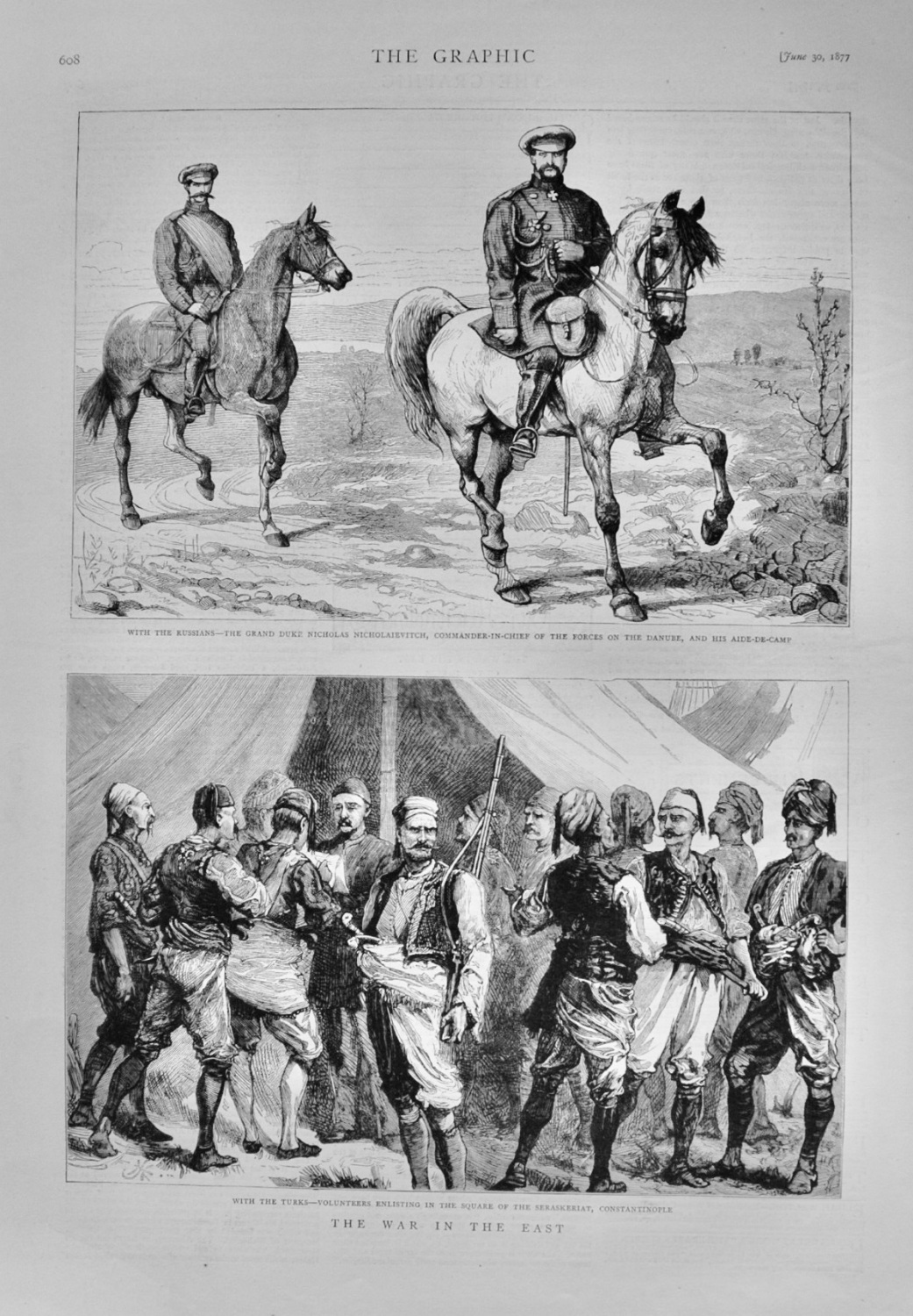 The Grand Duke Nicholas Nicholaievitch - 1877