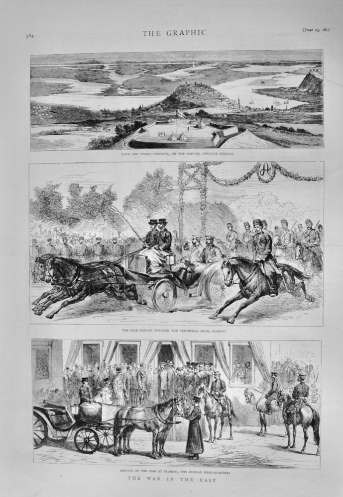 The War in the East - Plojesti - 1877