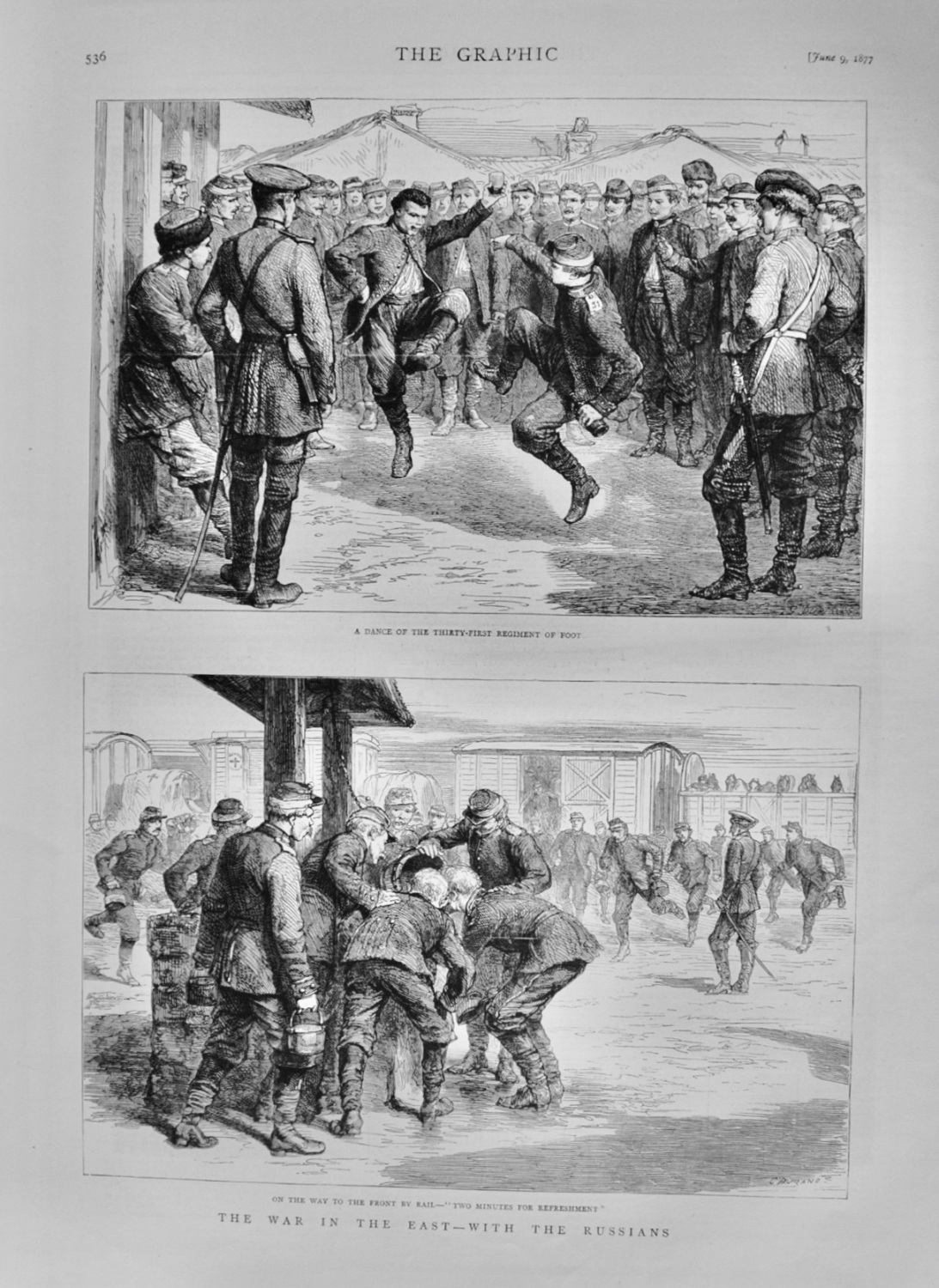 With the Russians - 1877