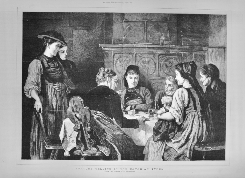 Fortune Telling in the Bavarian Tyrol - 1877